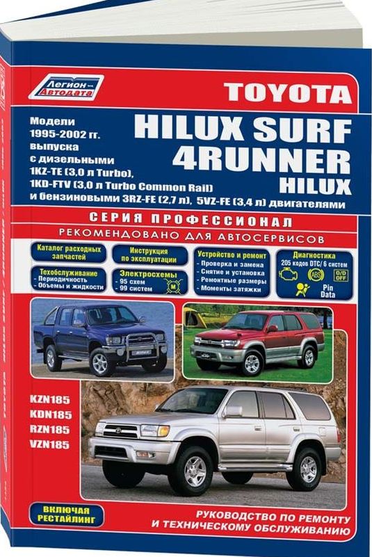 книга по ремонту Toyota 4Runner